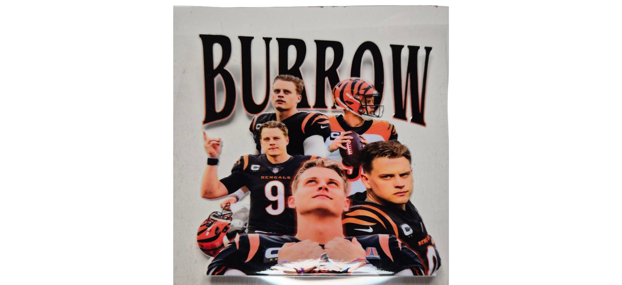 Burrow Bengals 4 in Decal