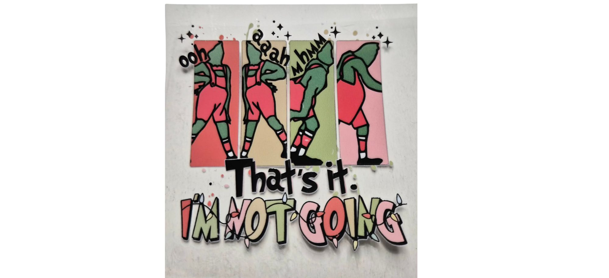 That's it, I'm not going 4 in Decal