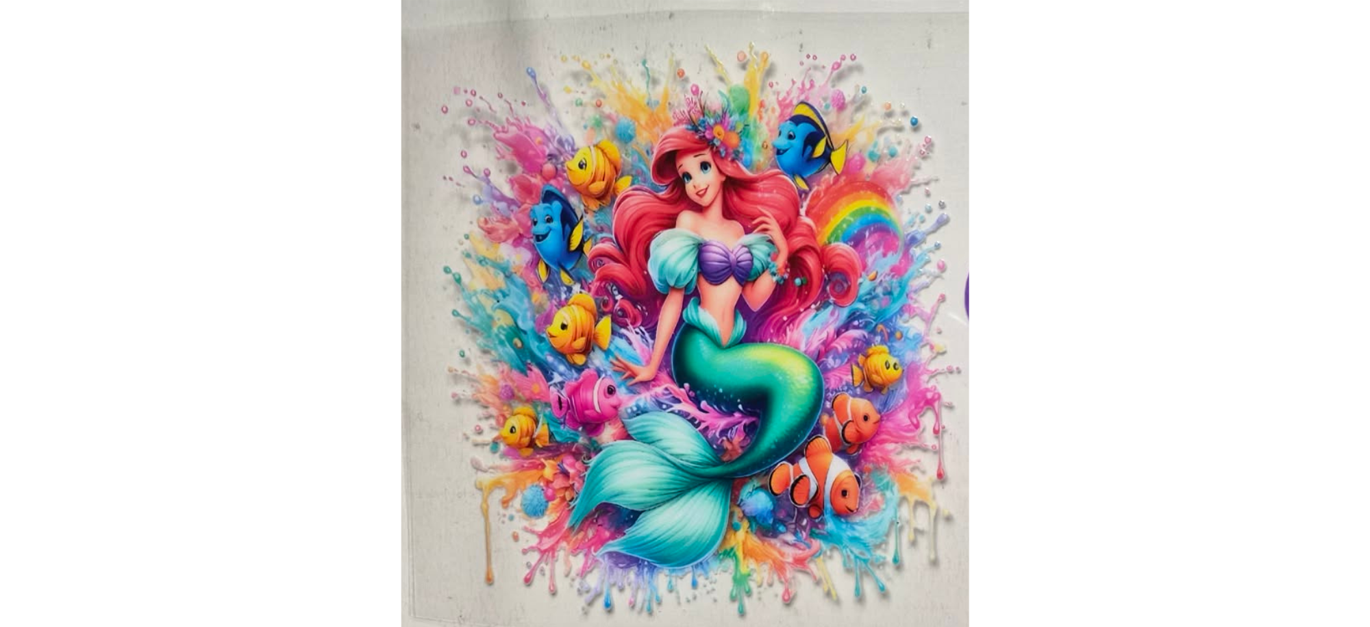 The Little Mermaid 4 in Decal