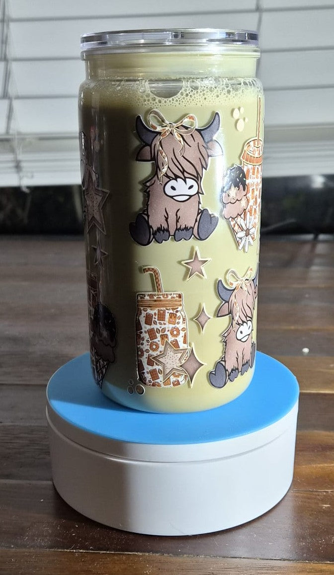 Coffee Cow 16 oz Tumbler