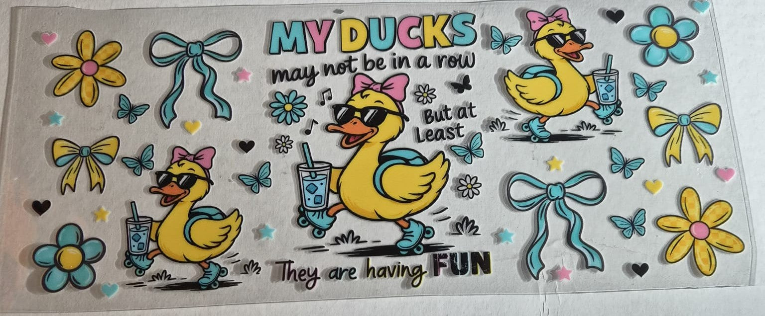 Fun Ducks 16 oz Wrap