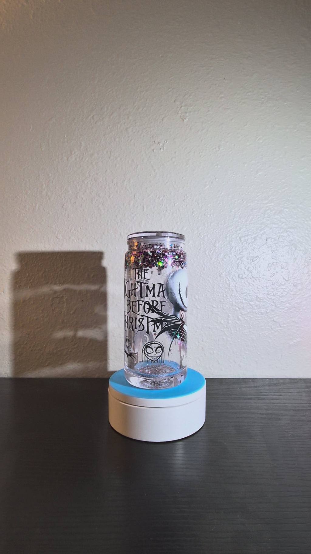 20 oz NBC Glitter Drip