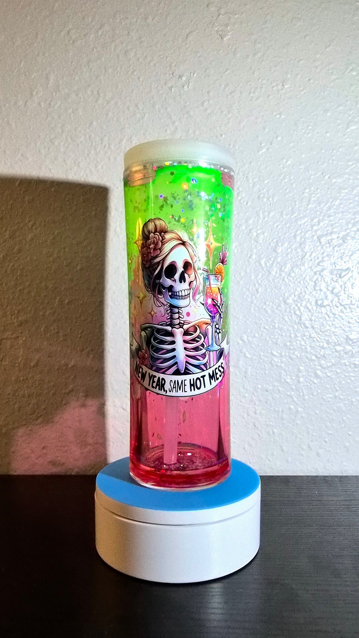 25 oz Flip Top Hot Mess